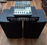 Комплект Behringer 2х100 ватт для небольшого бара.
