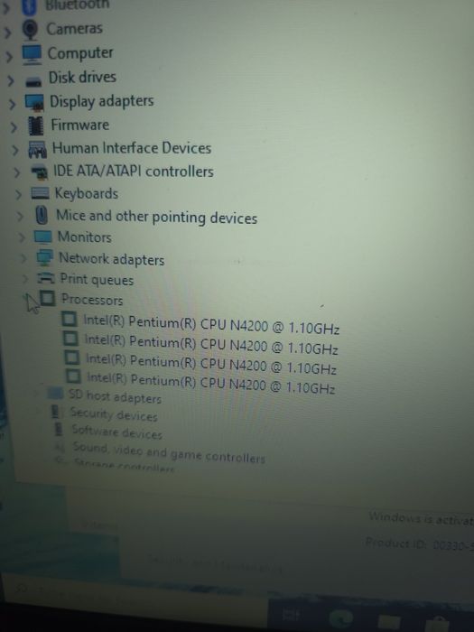 Лаптоп Lenovo V110, 120gb ssd+ 500gb HDD, 8gb ddr3, 4 cores CPU