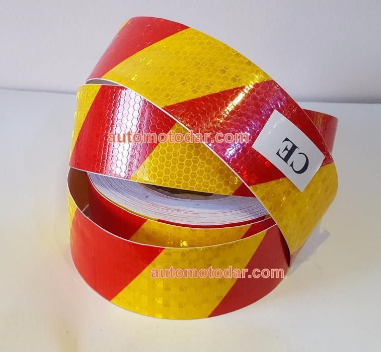 Светлоотразителна лента тиксо пчела 3D ефект