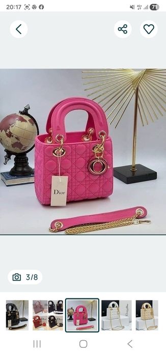 Genti mini,model Lady,diverse nuanțe,France,saculet, etichetă