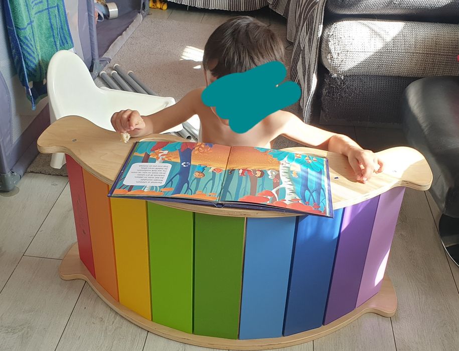 Balansoar, pod, rampa, masuta