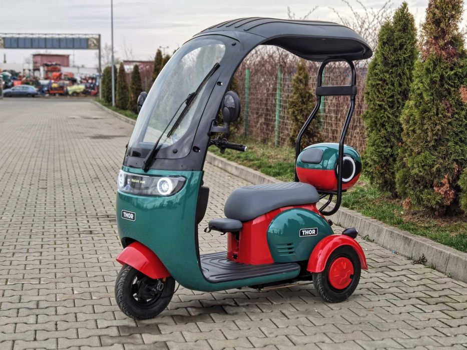 Tricicleta electrica THOR ELEGANCE nou triciclu electric nou Agramix