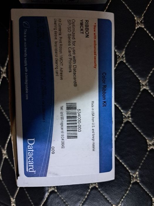 Картридж с полноцветной красящей лентой DataCard оригинал!