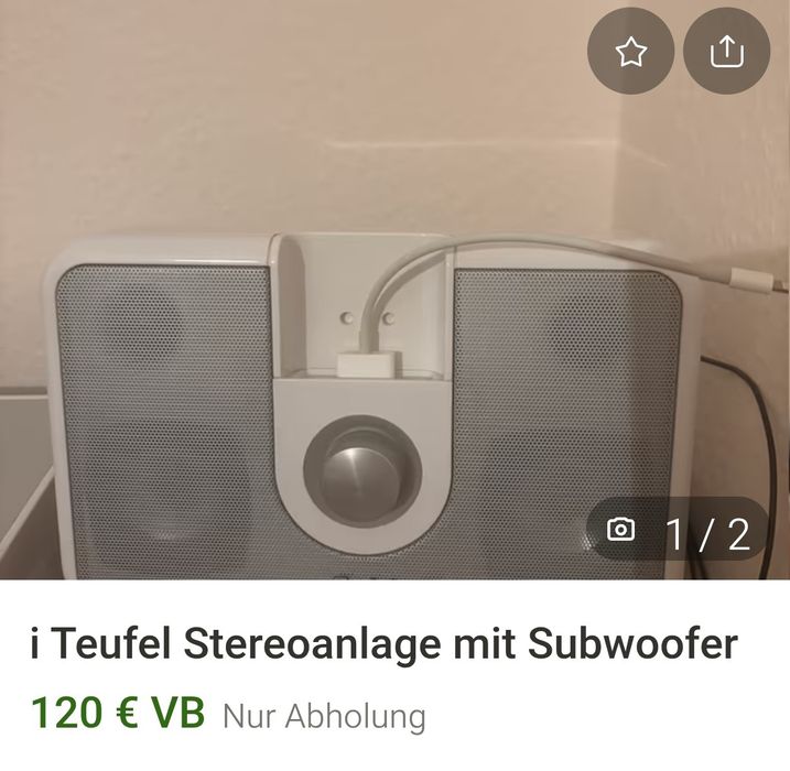 Sistem Teufel cu Bluetooth Subwoofer activ 50W
