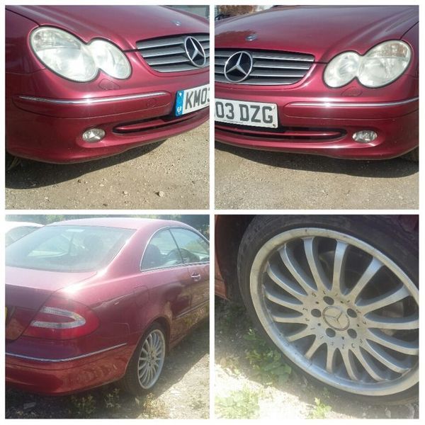 Mercedes CLK240  W209 на части