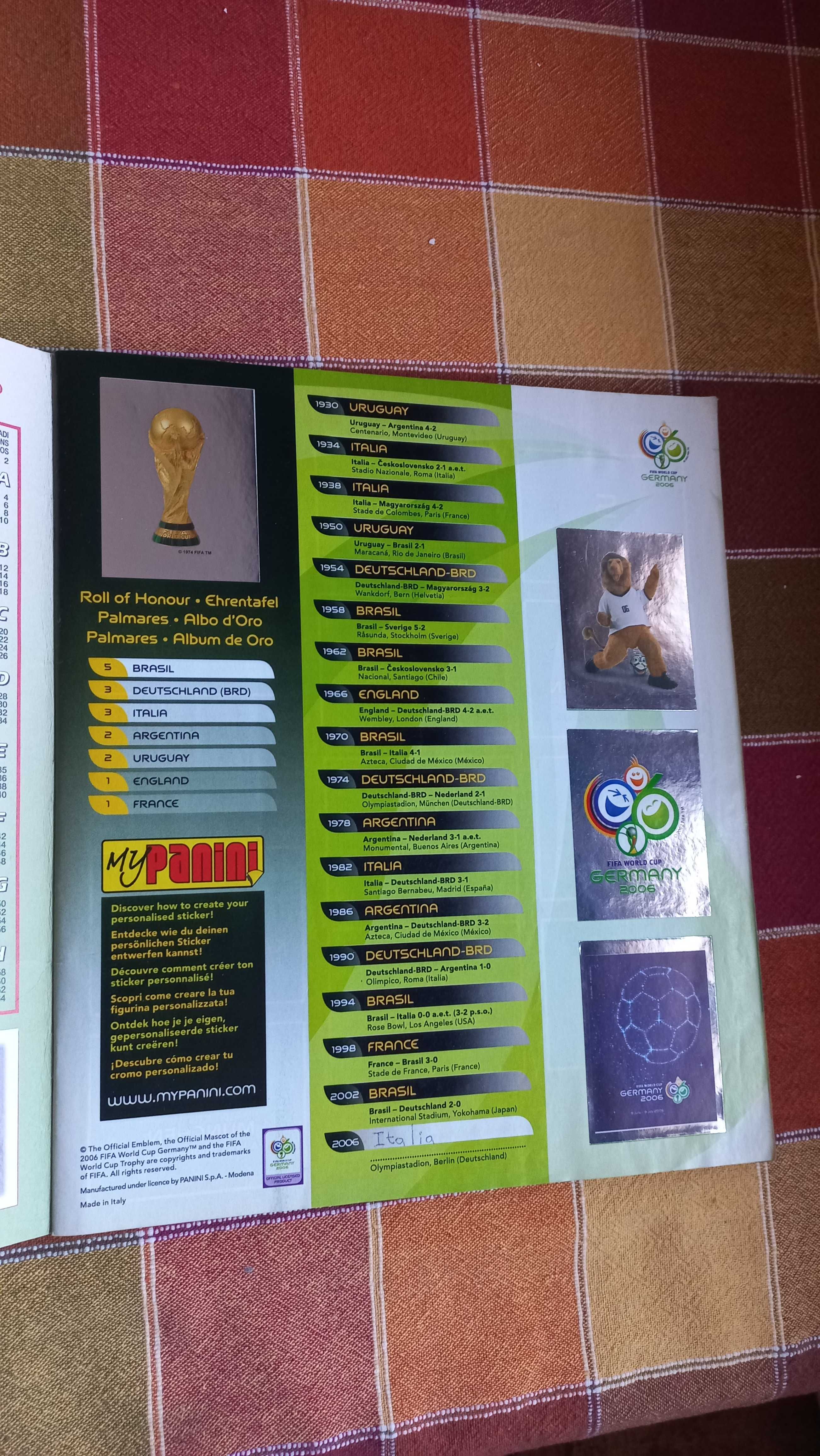 Panini FIFA World Cup 2006 албум