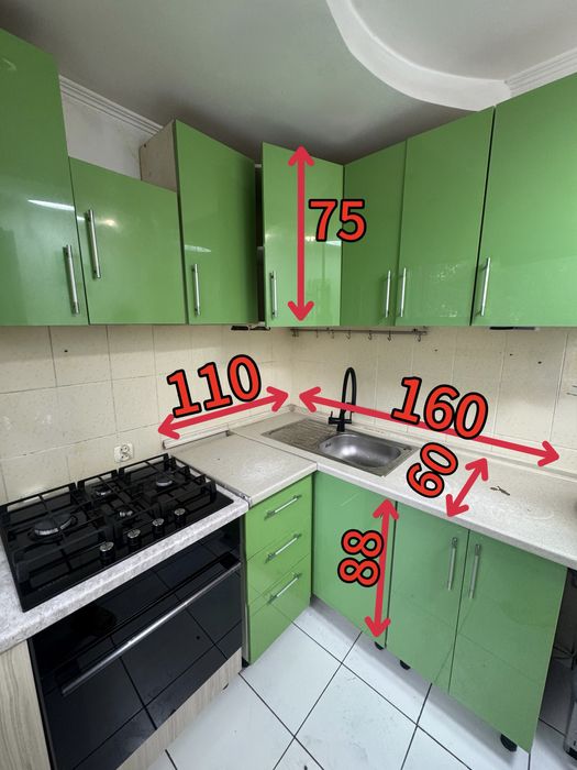 Продам бу угловой кухонный гарнитур