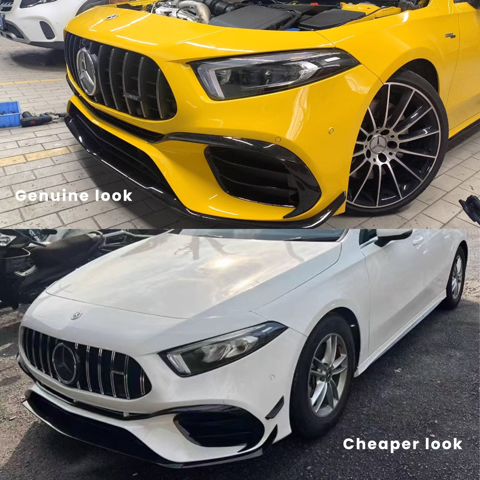 Предна Броня A45 AMG Mercedes A Class (W177) (V177) (от 2018)