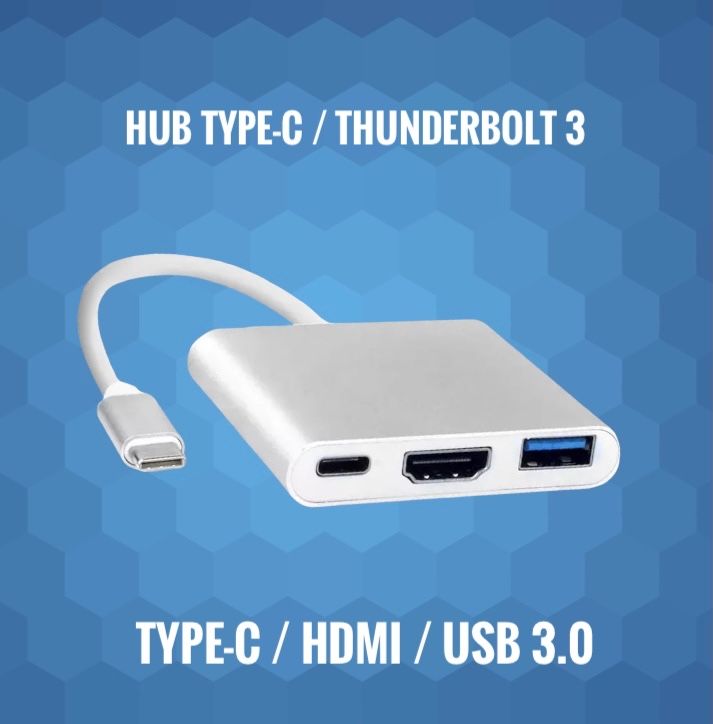 Переходник HDMi хабType-c  для Macbook