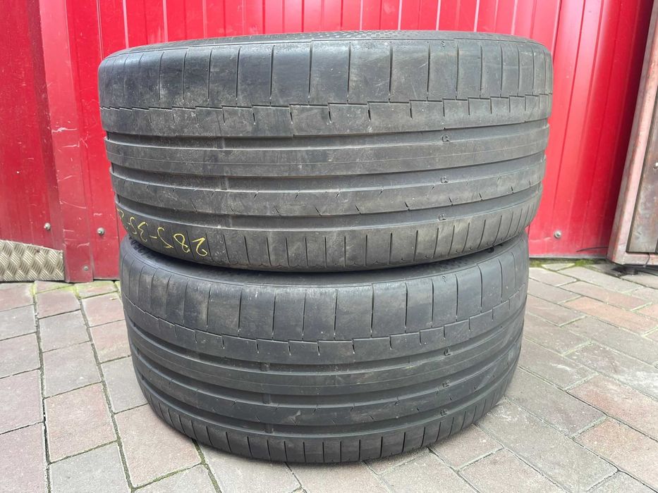 Doua anvelope vara 285/35 R23 CONTINENTAL SPORTCONTACT