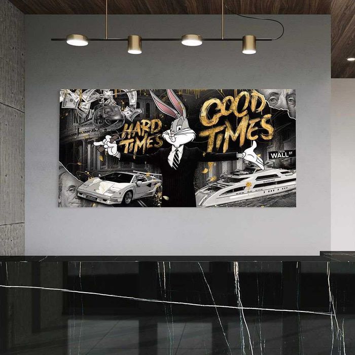 Картина денежный заяц