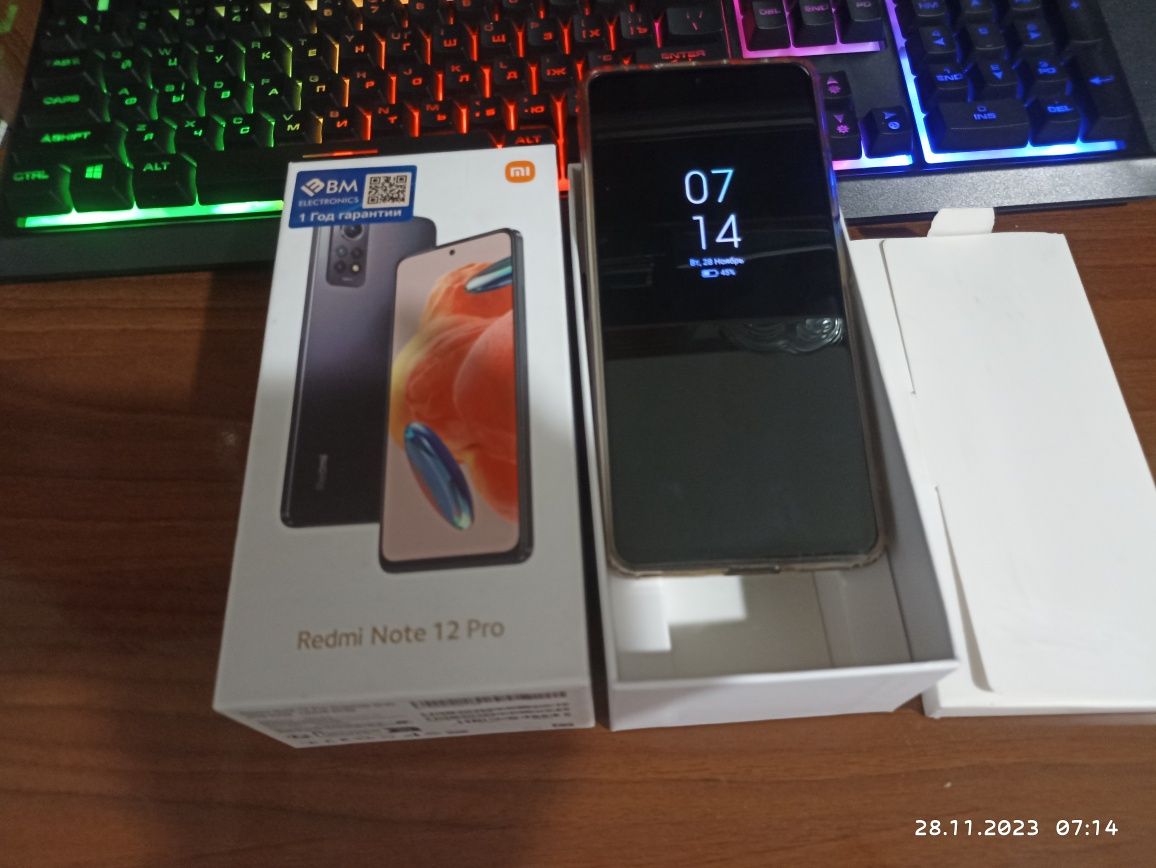 Redmi note 12 pro 6/128 в идеальном состоянии