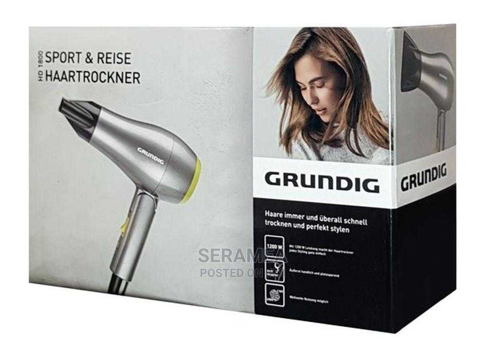 Стилен,лек и компактен - сешоар Grundig внос от Германия