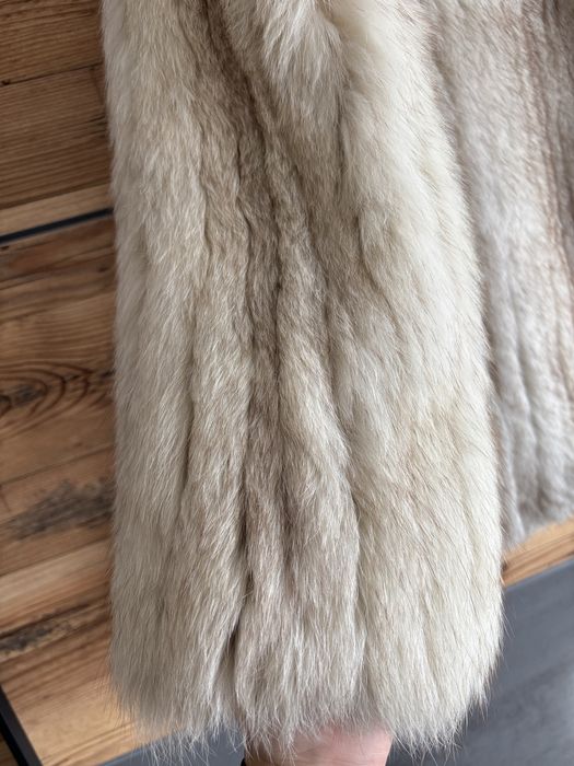 Blană naturala vulpe polara