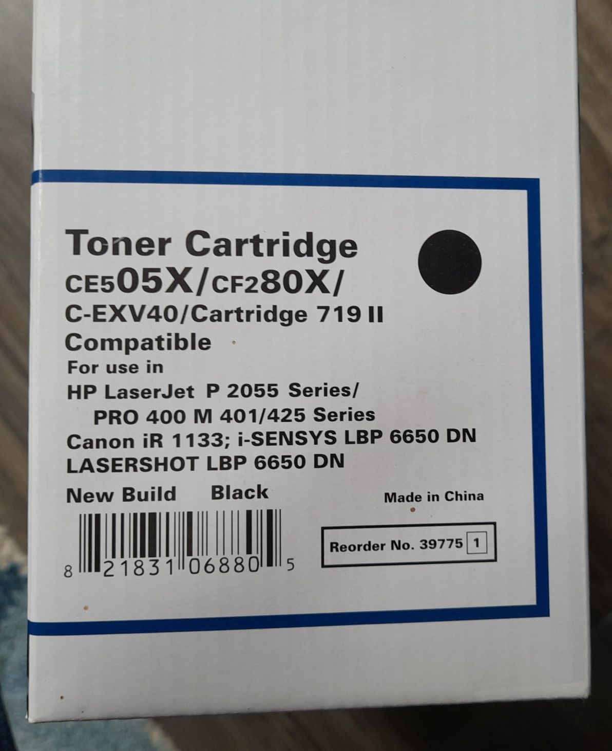 Toner CE505X HP Laser Jet 2050 2055 Series Canon iR 1133 LBP 2 buc