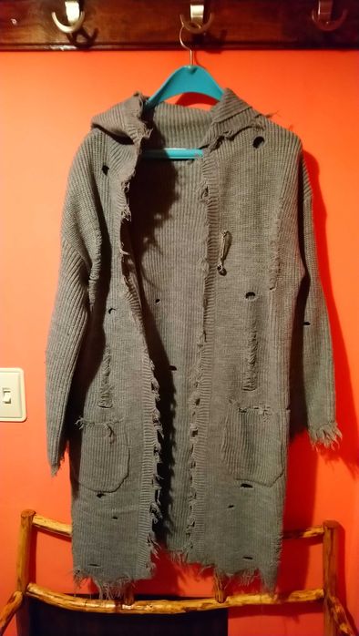 Дълга жилетка акрил M