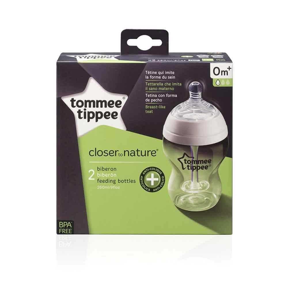 Антиколиковая бутылочка Tommee Tippee, 125 мл., 250 мл., 0-6, 6+, 18+