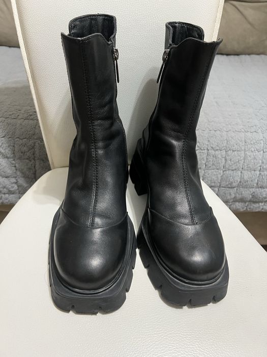 Полусапоги кожаные Ja Vensi