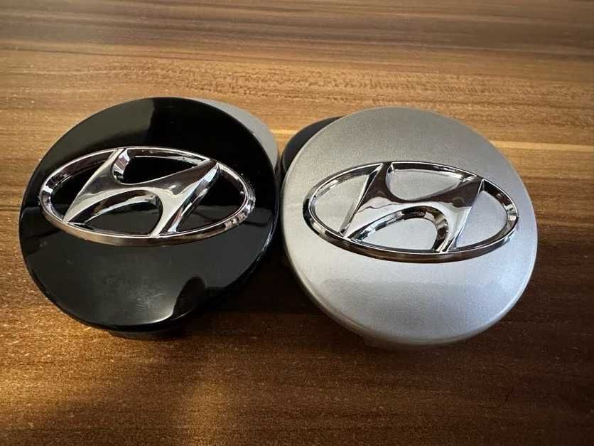 Капачки за джанти Хюндай/Hyundai Черни/Сиви -60/56мм