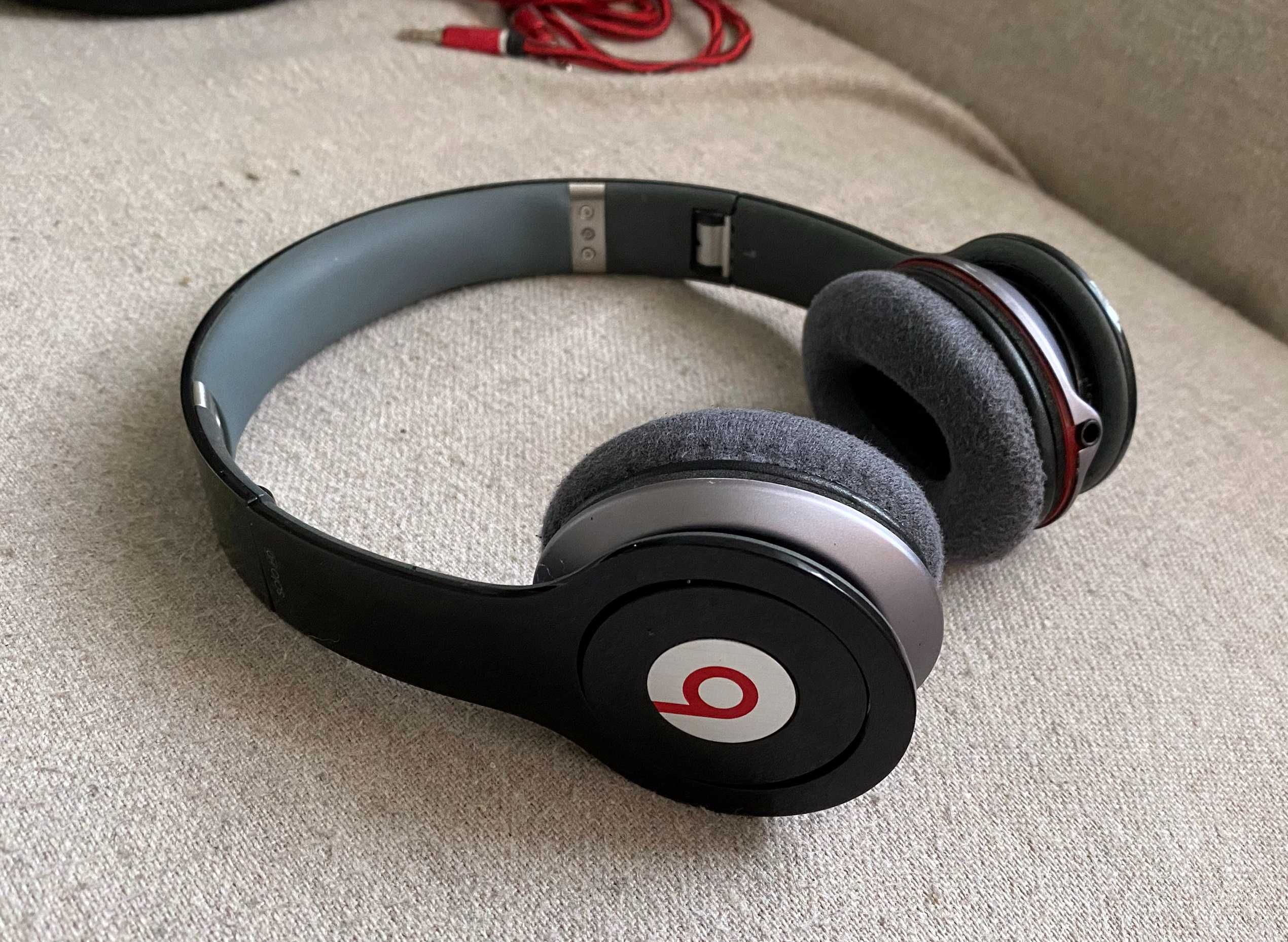 Casti Beats by Dr Dre Solo HD Cu fir + borseta - originale