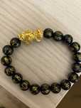 Bratara deosebita cu dragon aurit 24K