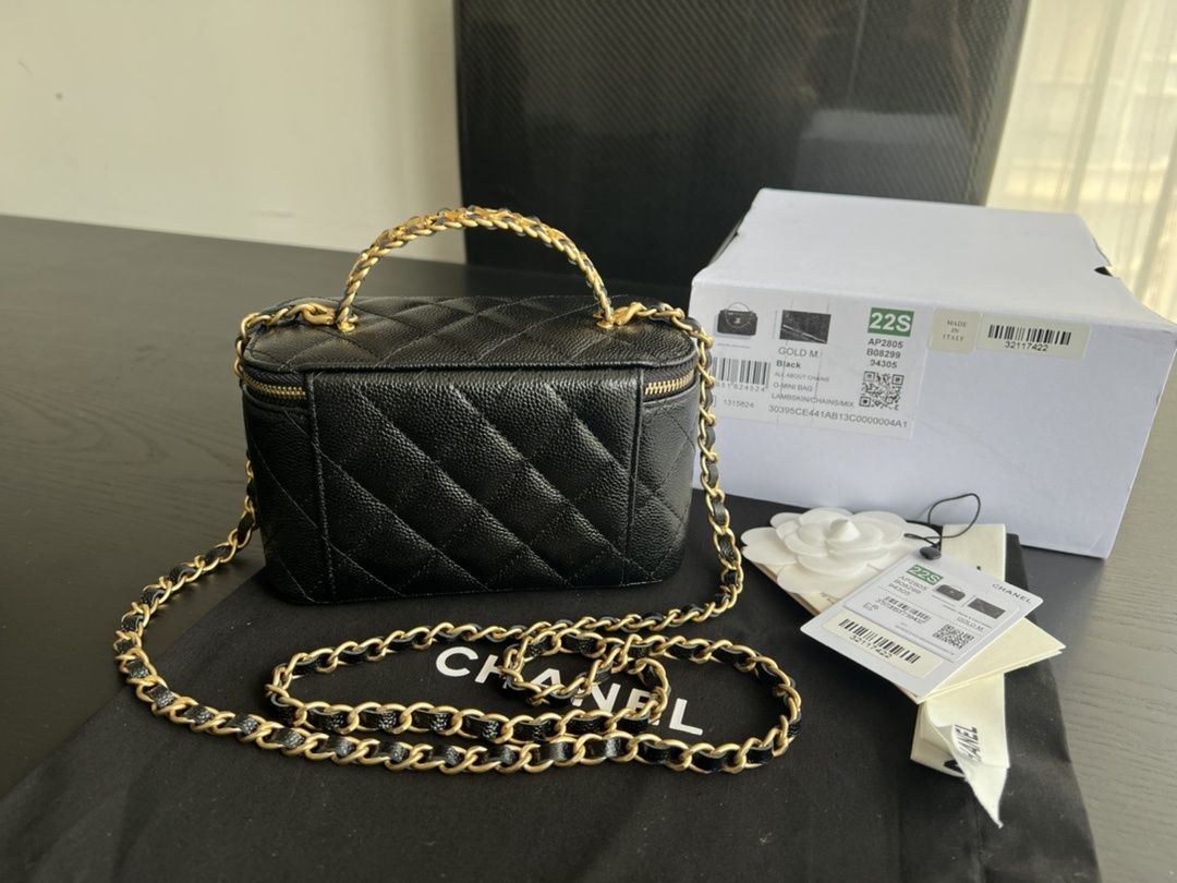 Geanta Chanel  Vanity 17 cm, tip Premium
