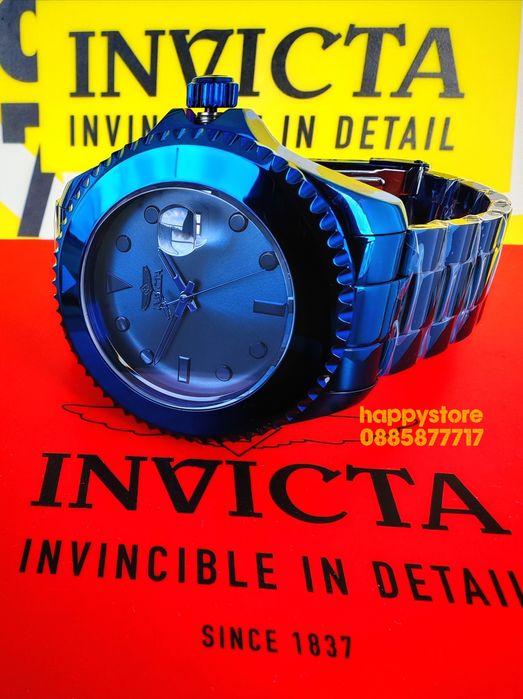 INVICTA Grand Diver automatic Blue 48mm, Инвикта нов ръчен часовник