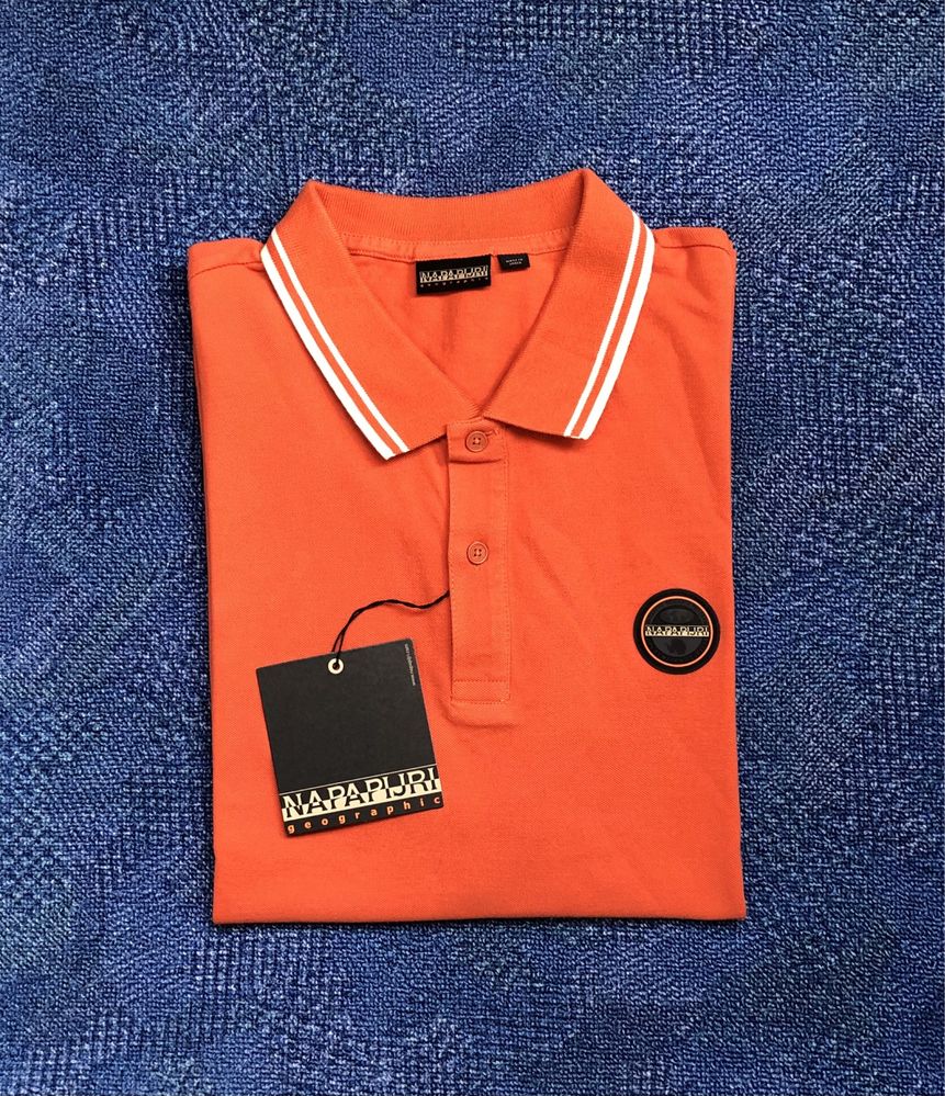 Napapijri Polo Shirt ОРИГИНАЛНИ мъжки поло тениски - M/L/XL