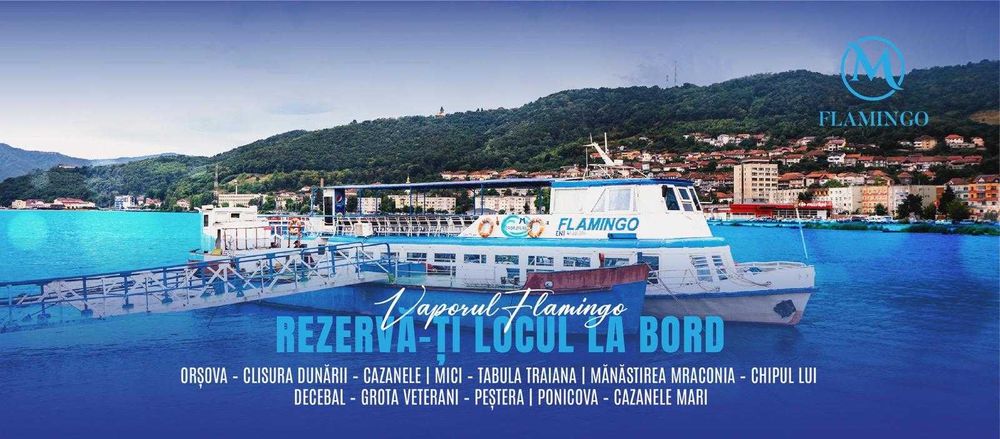 Ambarcatiune 75 Pasageri(Vapor)+Ponton Restaurant+Ponton Acostare
