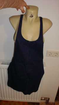 Sarafan, rochie de blugi/denim, Zara, S