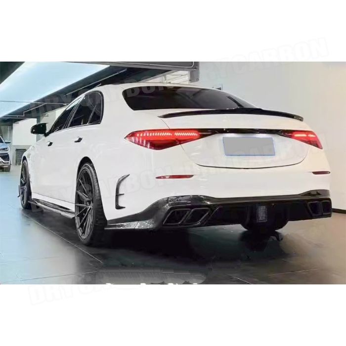 Mansory Mercedes AMG W223 S klass карбон дифузьор лип спойлер Мерцедес