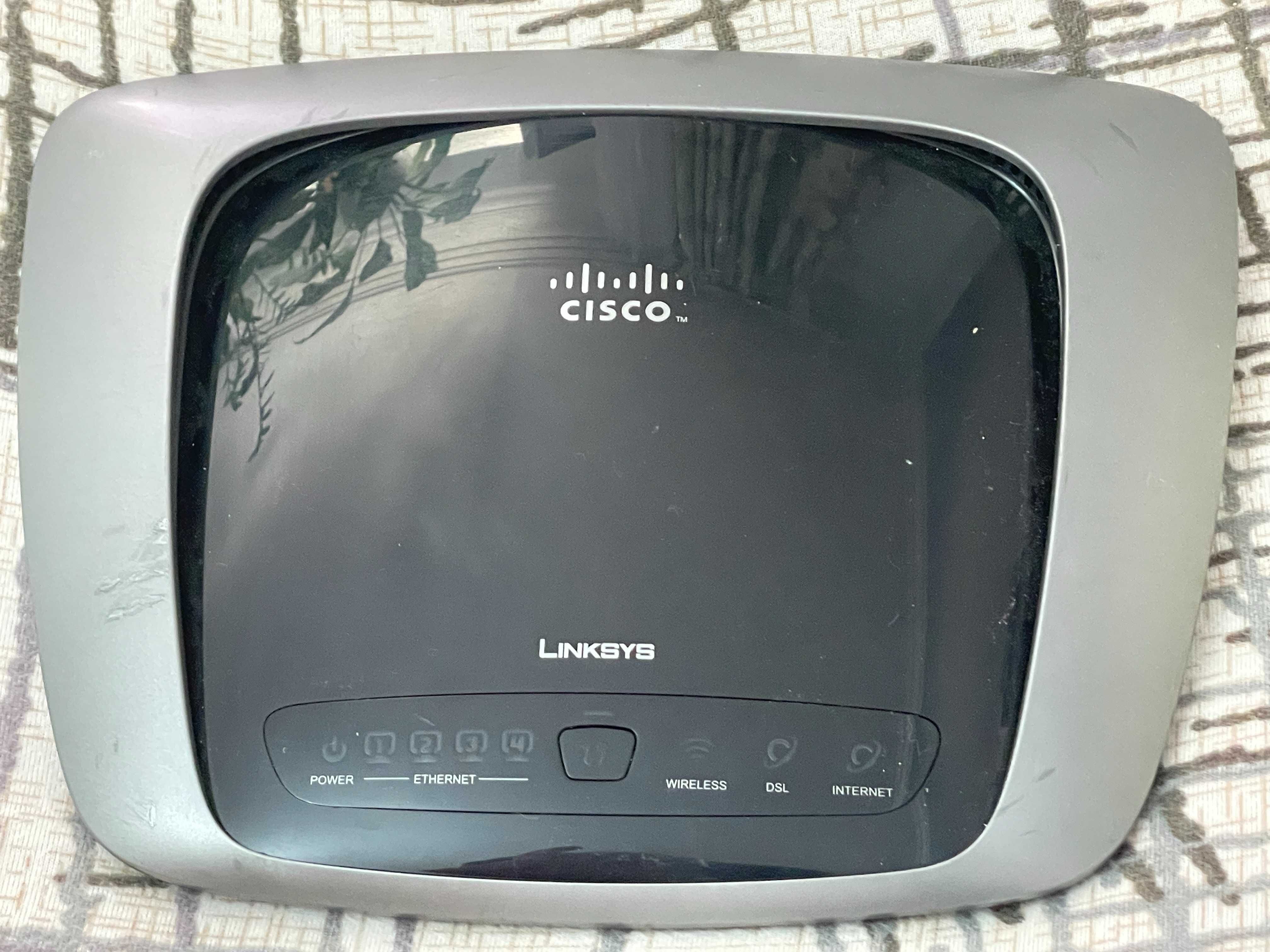 DSL ADSL Wi-Fi модем роутер Cisco Linksys WAG160N