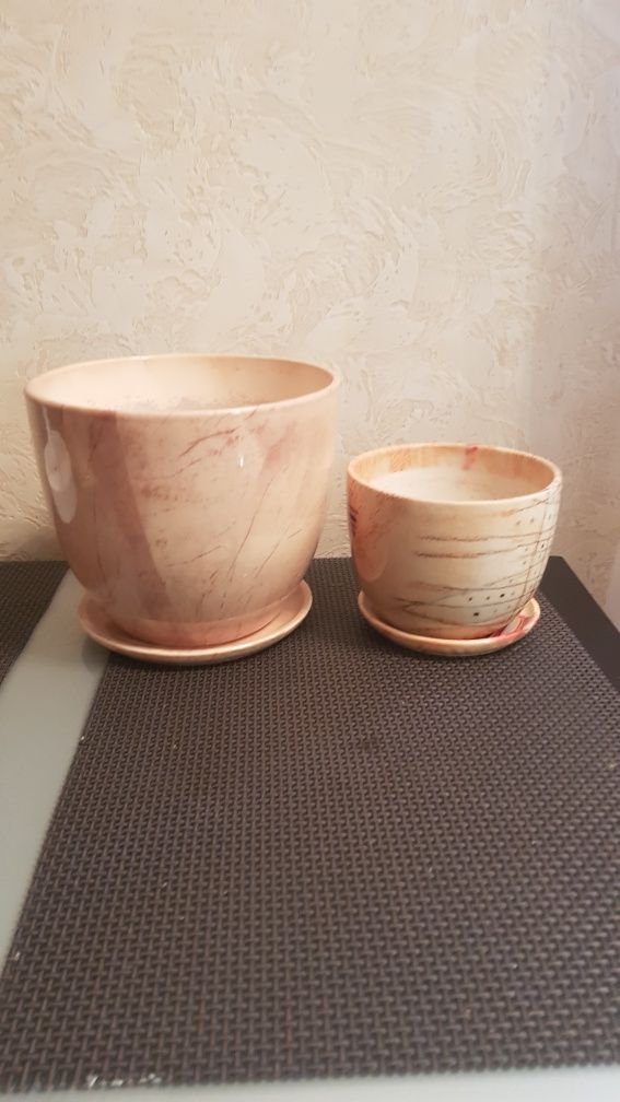 Горшки для цветов (набор) Польша.
