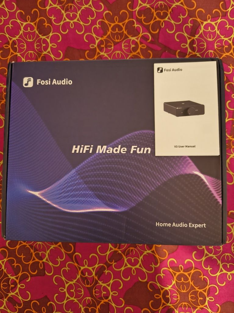 Fosi audio v3,2×300w,Hi-FI stereo