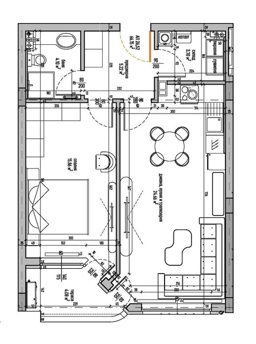 Продава се Двустаен апартамент в София, Малинова долина - 79 кв.м за 2201 €/кв.м - Снимка #5