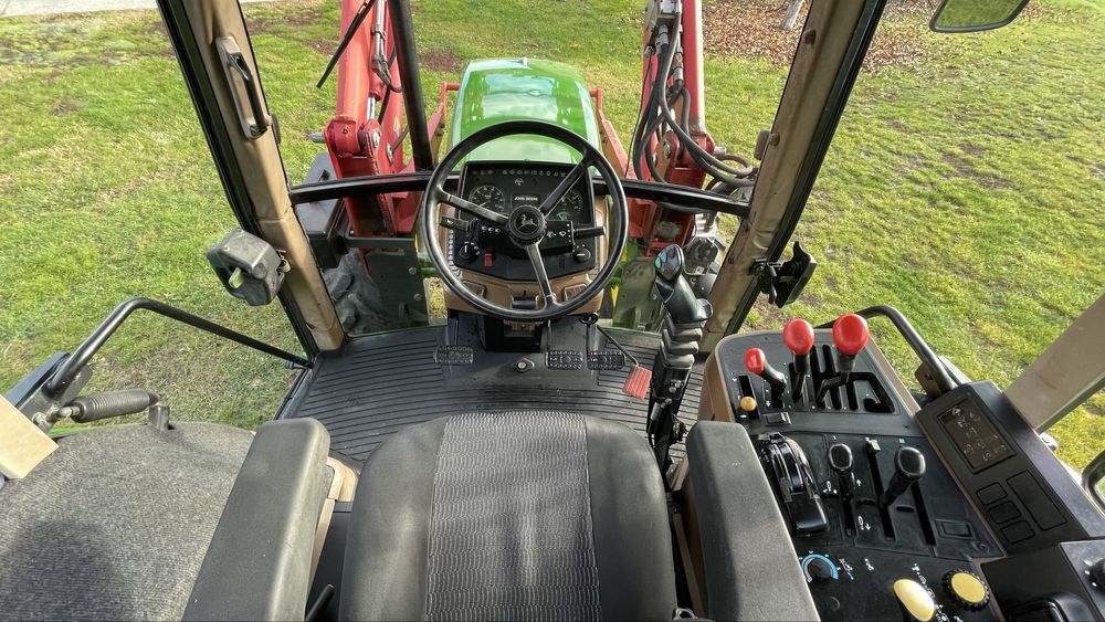 Tractor John Deere 6100 cu incarcator frontal