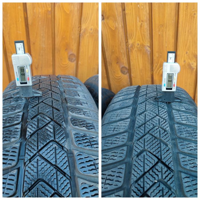 Jante-anvelope originale audi A7 A6 A5 A4 225 55R18 Pirelli iarna 2021