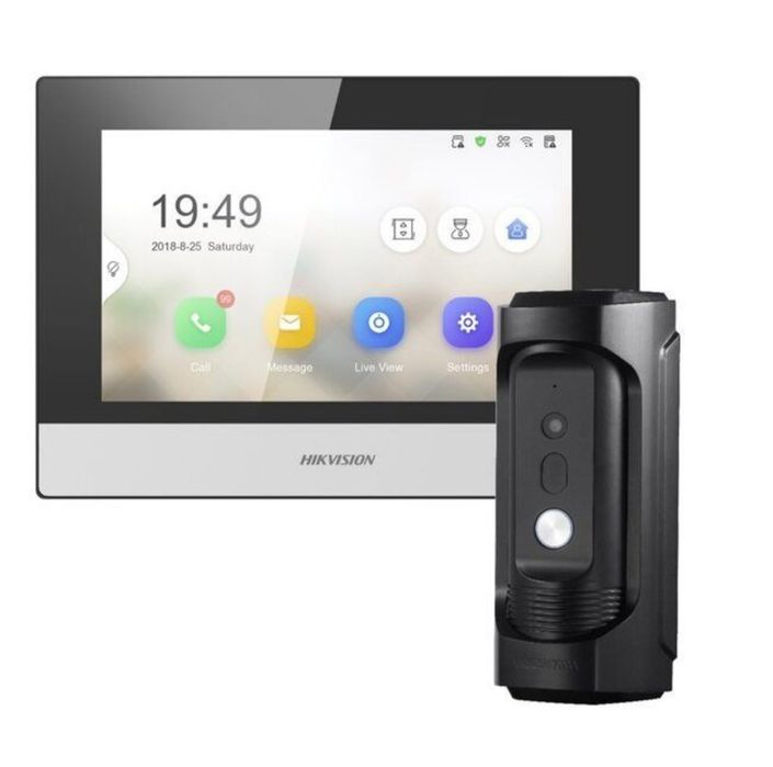 Установка КАМЕРА наблюдение ДОМОФОН