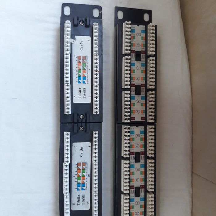 Патч панель. 2 шт