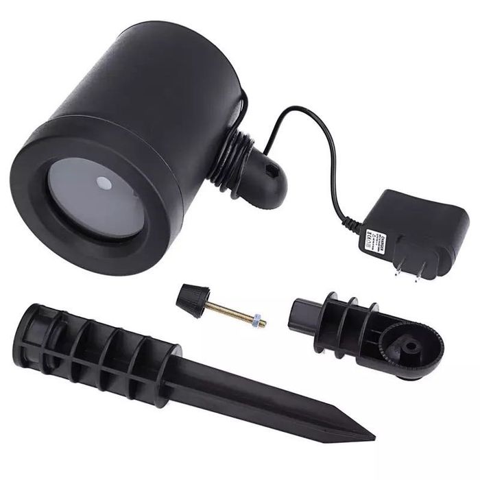 LED Коледен лазер прожектор украса с фигури коледа лазерен фенер