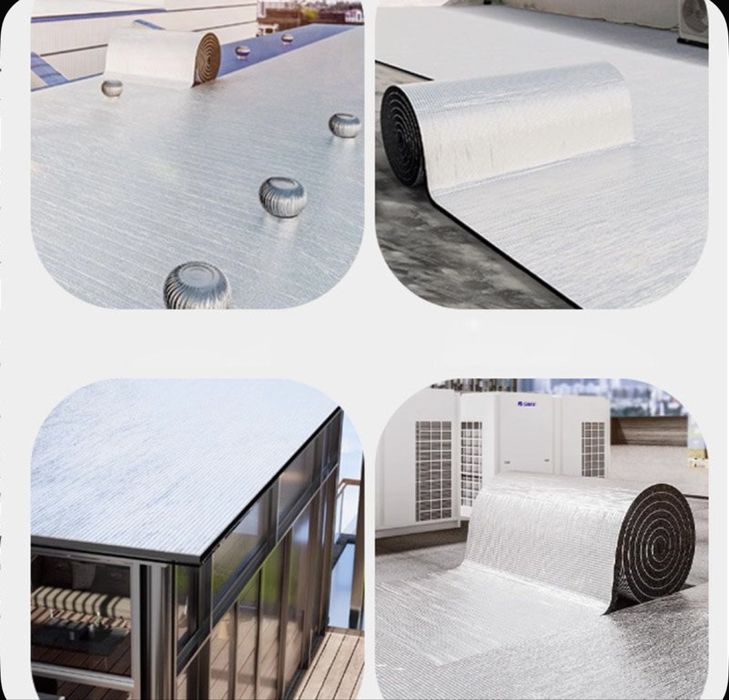 Звукоизоляционные и теплоизоляционные материал на самоклейки, Каучук