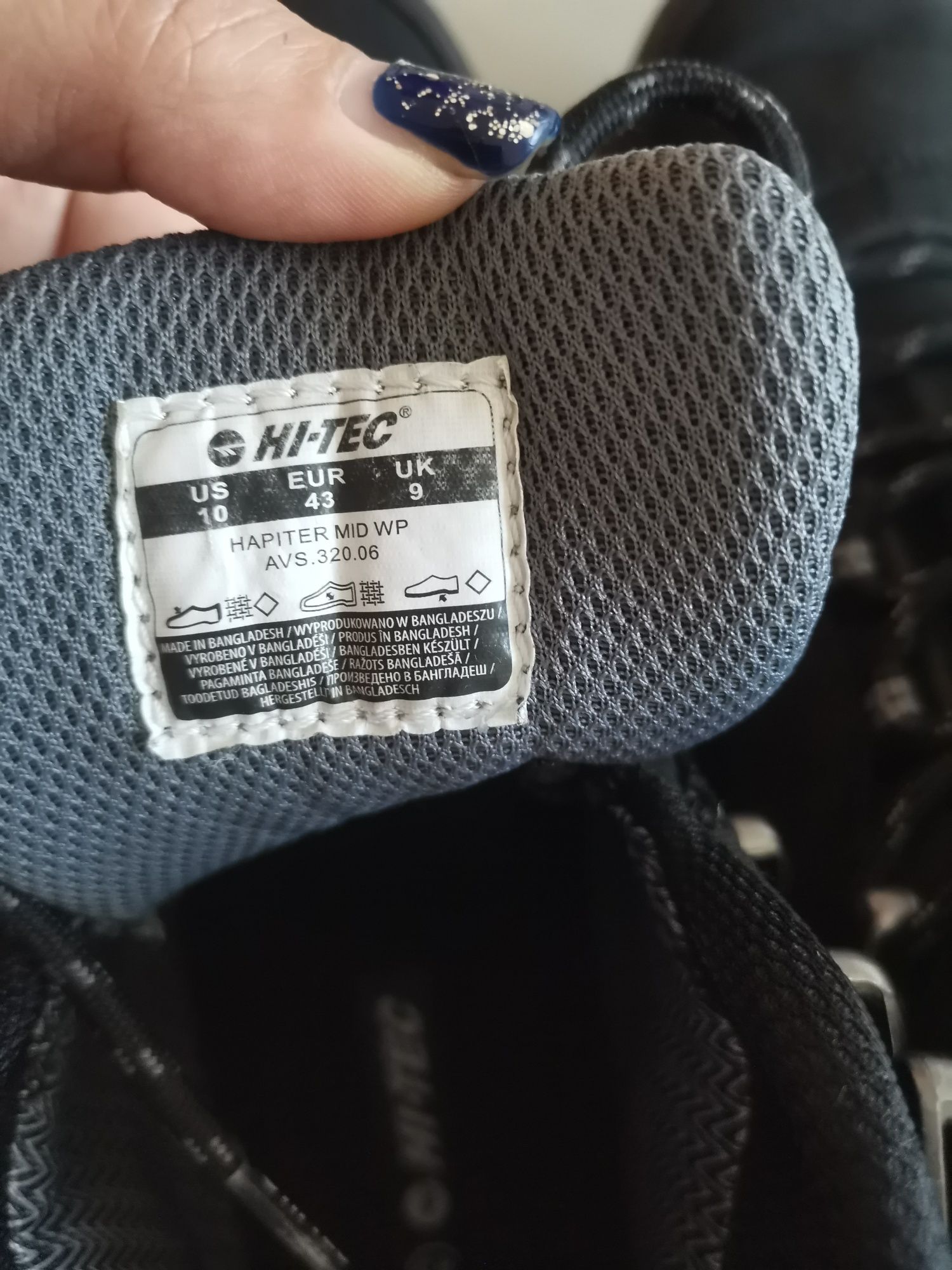 Мъжки обувки боти Hi-Tec Hapiter Mid WaterProof
 43 номер