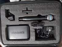 Vând microfon Shure Beta 58A GLXD 24