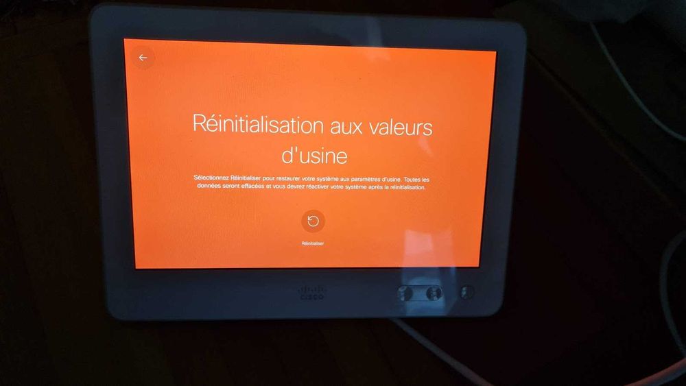 monitor Cisco TelePresence cisco Touch 10