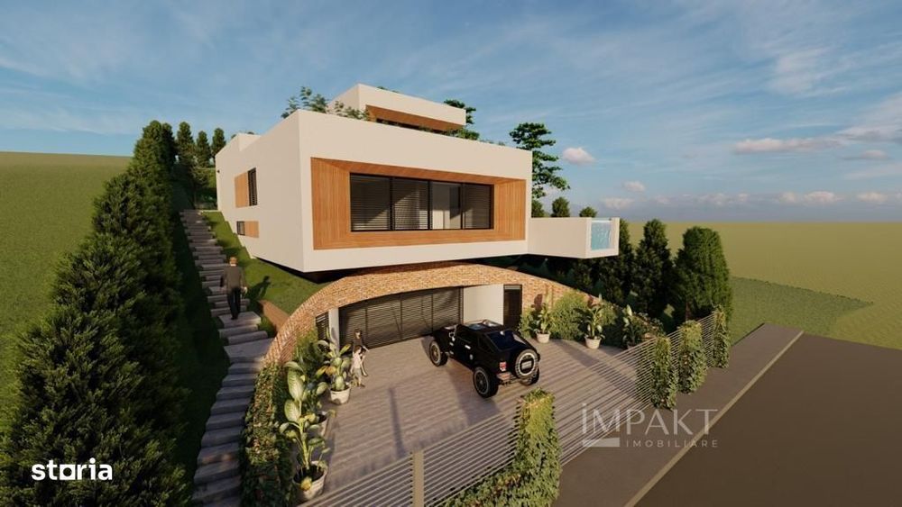 Casa cu teren de 937 mp, acces privat din str Eugen Ionesco!