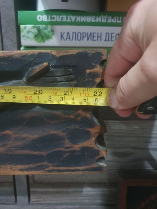 Дървен кръст - Уникална изработка