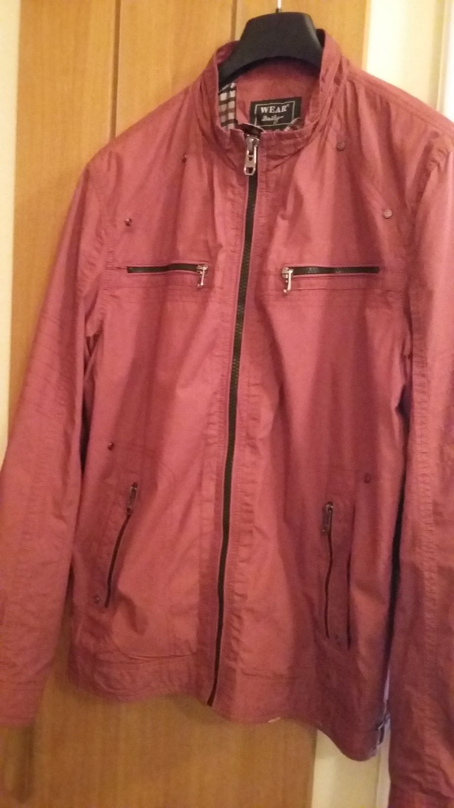 Качествено мъжко яке  за пролет и есен, спортно, с оригинална подплата