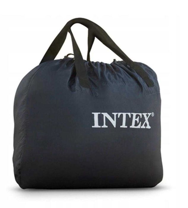 Надуваем матрак с облегалка "Intex"/надуваемо легло с облегалка
