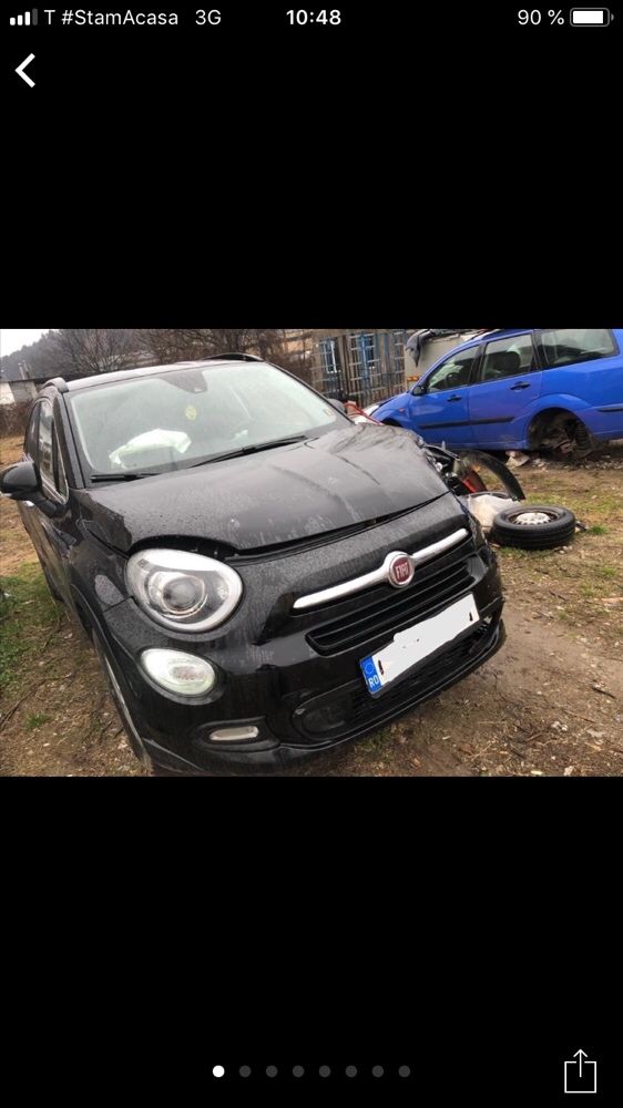 Dezmembrez fiat 500 X din 2017 motor 1.6 multijet