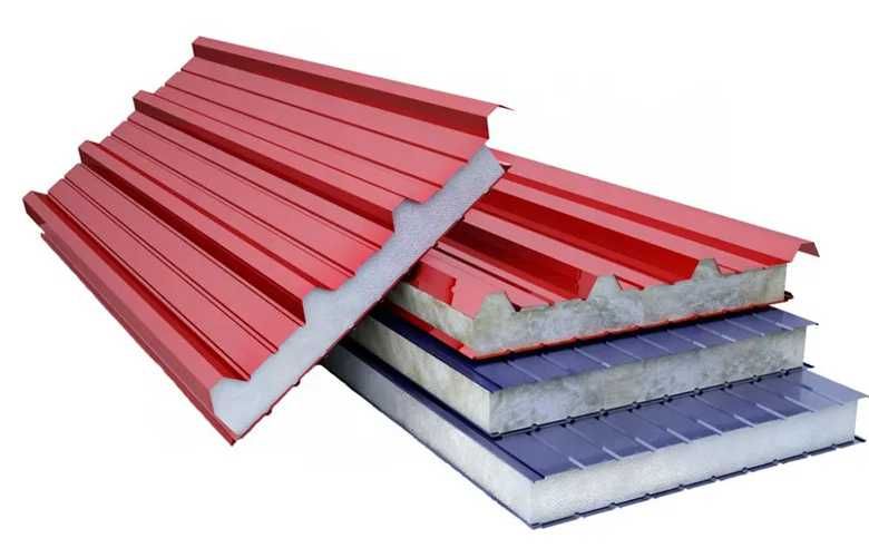 Кровельные панели 80 мм / Tomga 80 mm panellar